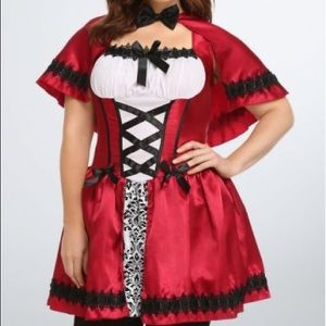 Red riding hood costume 3x/4x leg Avenue